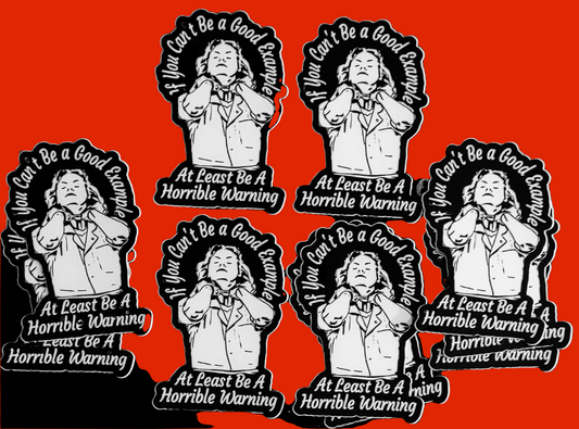 Aileen Wuornos Inspirational Quote Stickers Available in MATTE + HOLOGRAPHIC